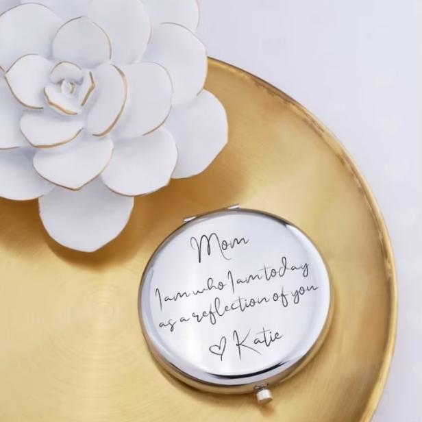 Good Mother of the Groom Gift, Mother of the Bride Gift, Personalized Ring Dish, Rehearsal Dinner Gift, Flower Dish